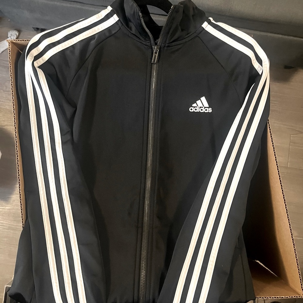 Size small Adidas zip-up sweater